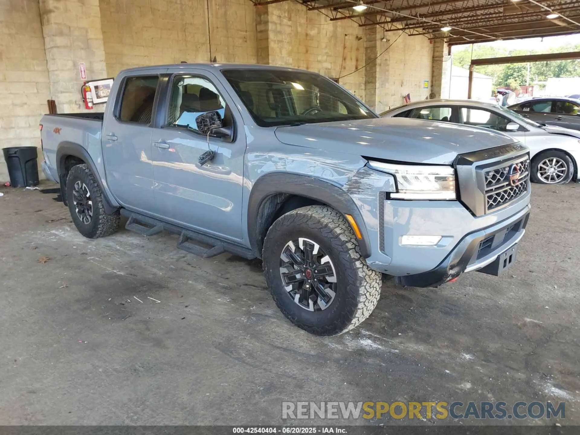 1 Photograph of a damaged car 1N6ED1EK0PN658339 NISSAN FRONTIER 2023