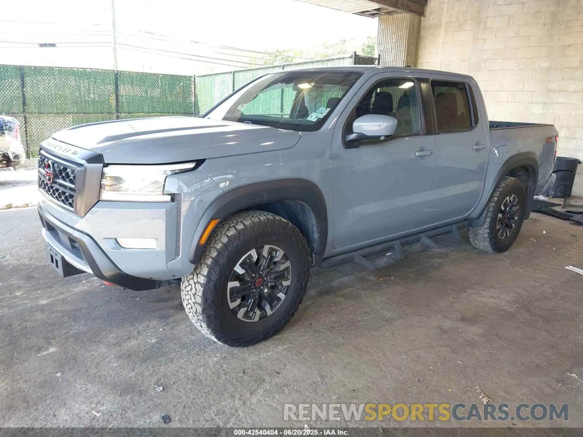 2 Photograph of a damaged car 1N6ED1EK0PN658339 NISSAN FRONTIER 2023