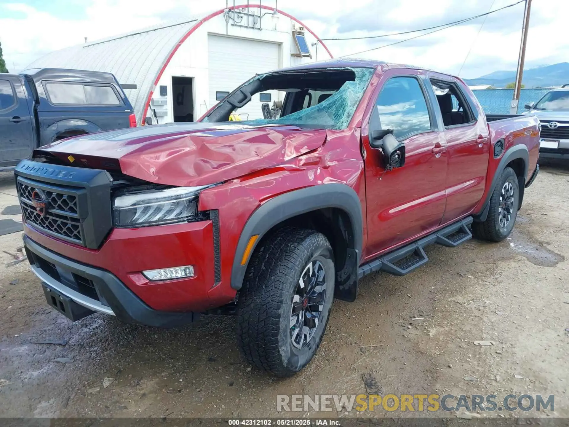 2 Photograph of a damaged car 1N6ED1EK0PN661256 NISSAN FRONTIER 2023