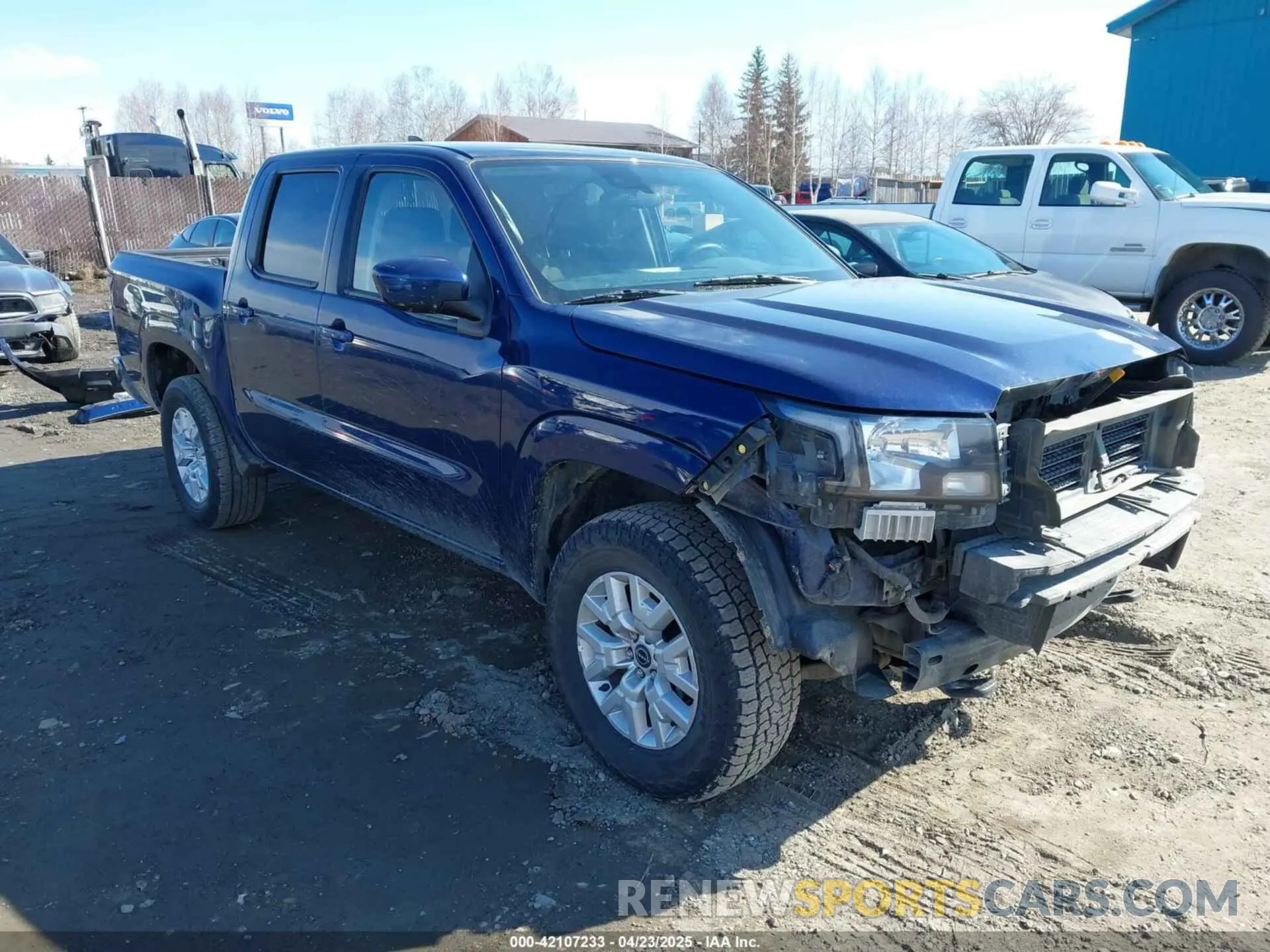 1 Photograph of a damaged car 1N6ED1EK1PN644062 NISSAN FRONTIER 2023