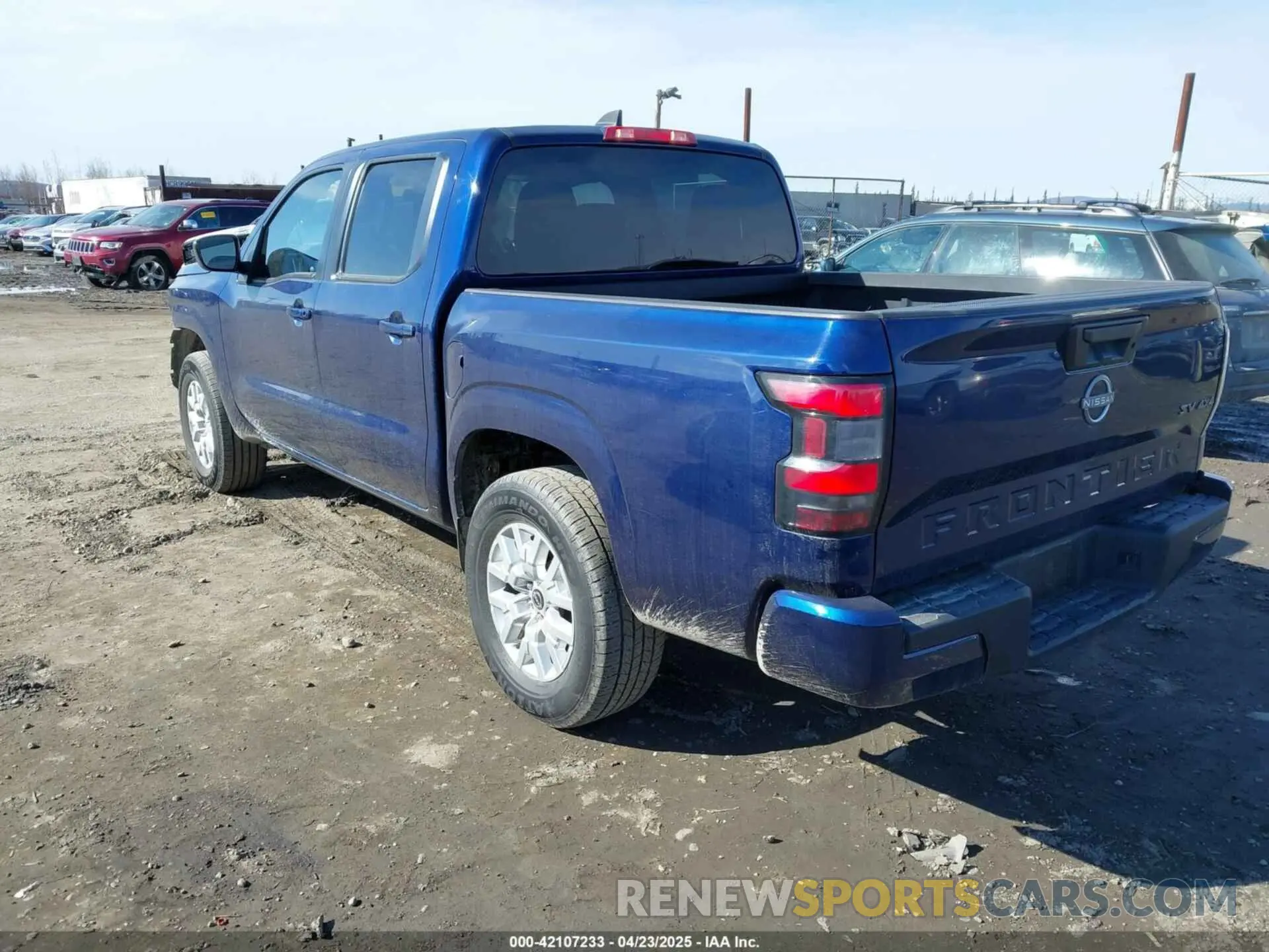 3 Photograph of a damaged car 1N6ED1EK1PN644062 NISSAN FRONTIER 2023