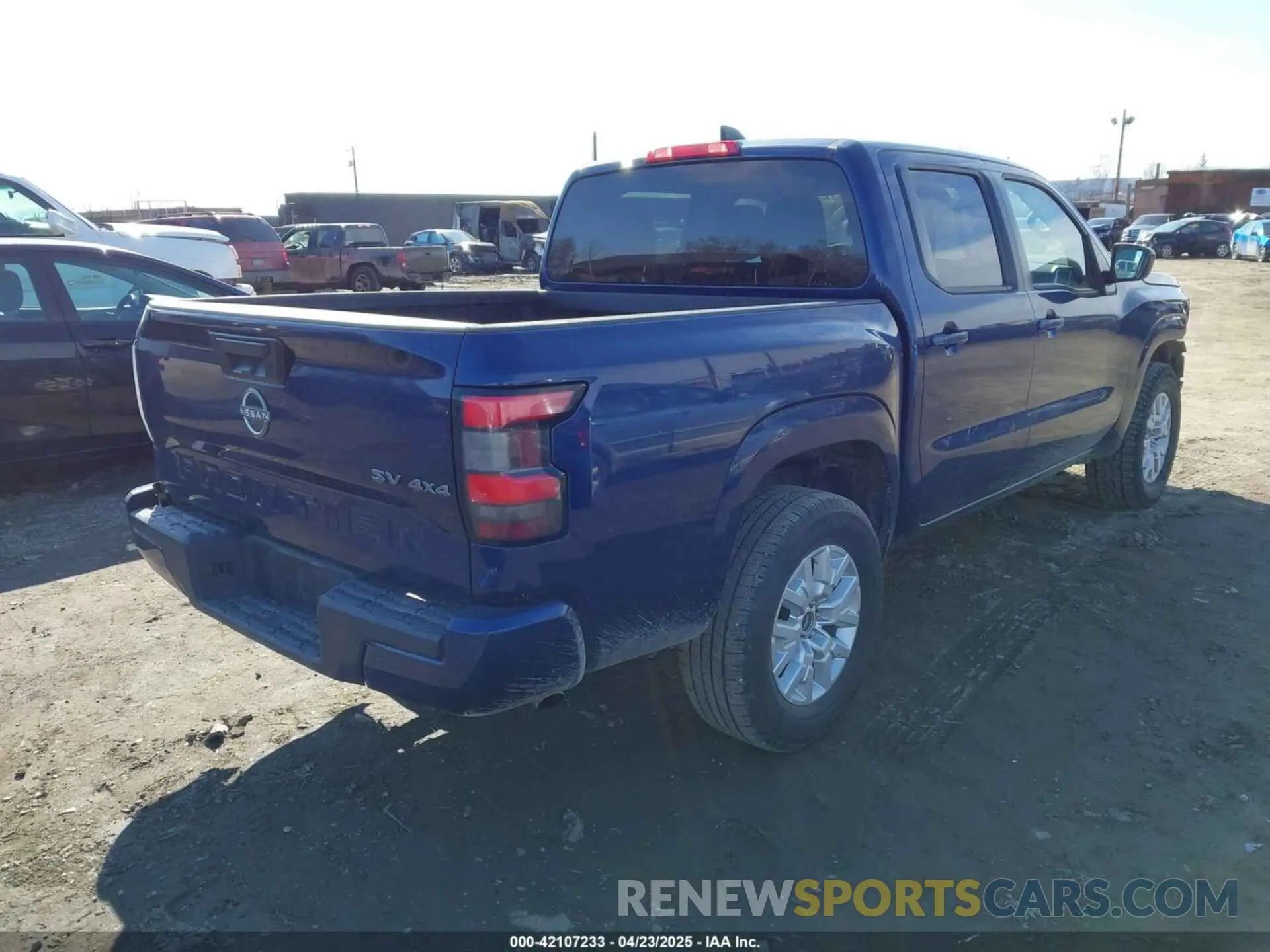 4 Photograph of a damaged car 1N6ED1EK1PN644062 NISSAN FRONTIER 2023