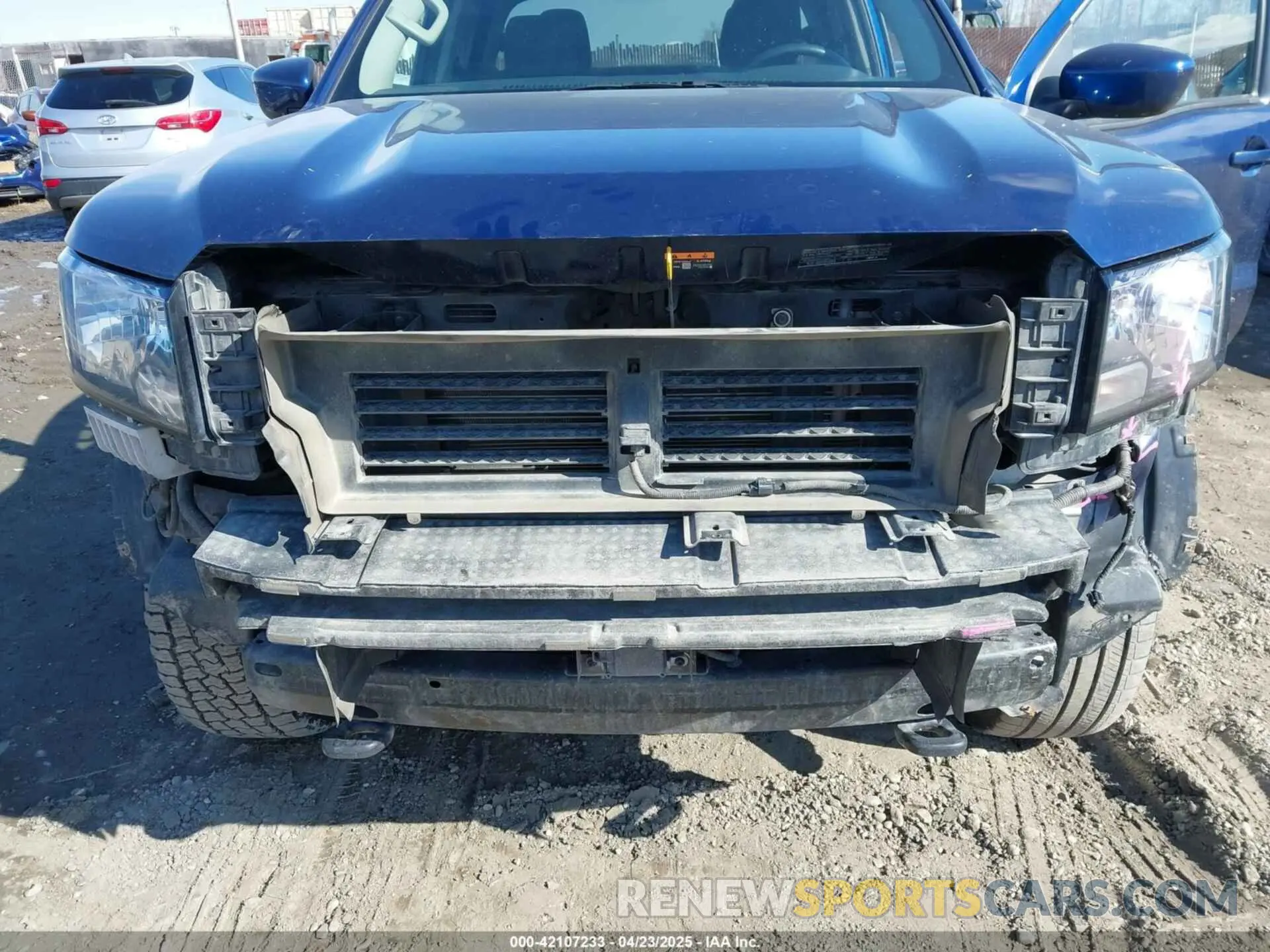 6 Photograph of a damaged car 1N6ED1EK1PN644062 NISSAN FRONTIER 2023