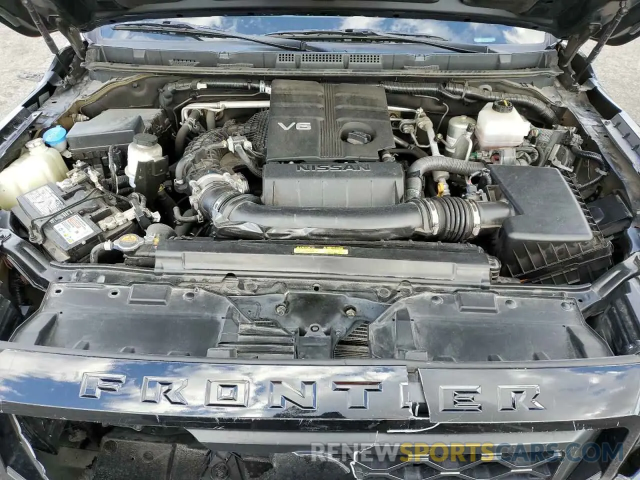 11 Photograph of a damaged car 1N6ED1EK3PN613735 NISSAN FRONTIER 2023