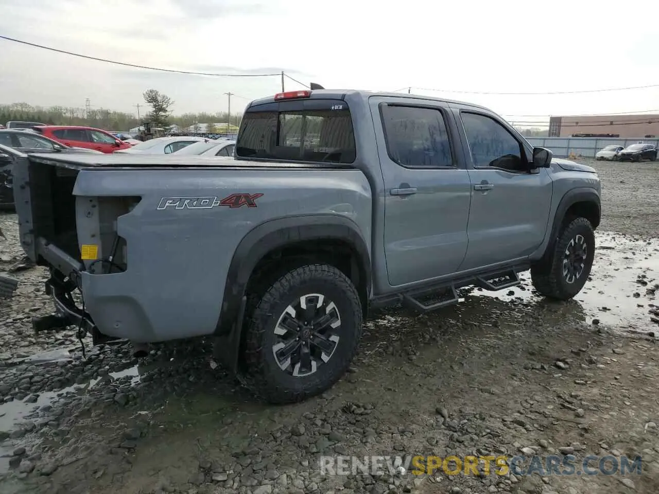 3 Photograph of a damaged car 1N6ED1EK3PN623746 NISSAN FRONTIER 2023