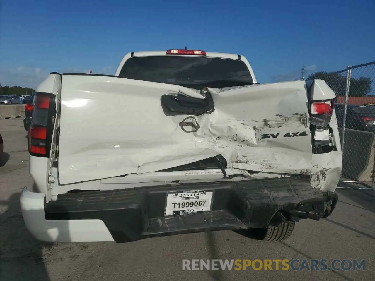 6 Photograph of a damaged car 1N6ED1EK3PN648324 NISSAN FRONTIER 2023