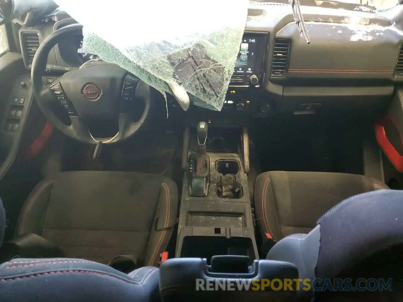 8 Photograph of a damaged car 1N6ED1EK4PN629264 NISSAN FRONTIER 2023