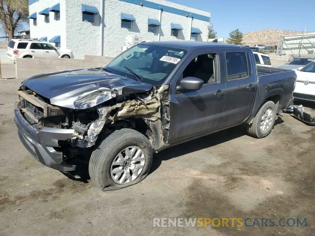 1 Photograph of a damaged car 1N6ED1EK4PN658425 NISSAN FRONTIER 2023