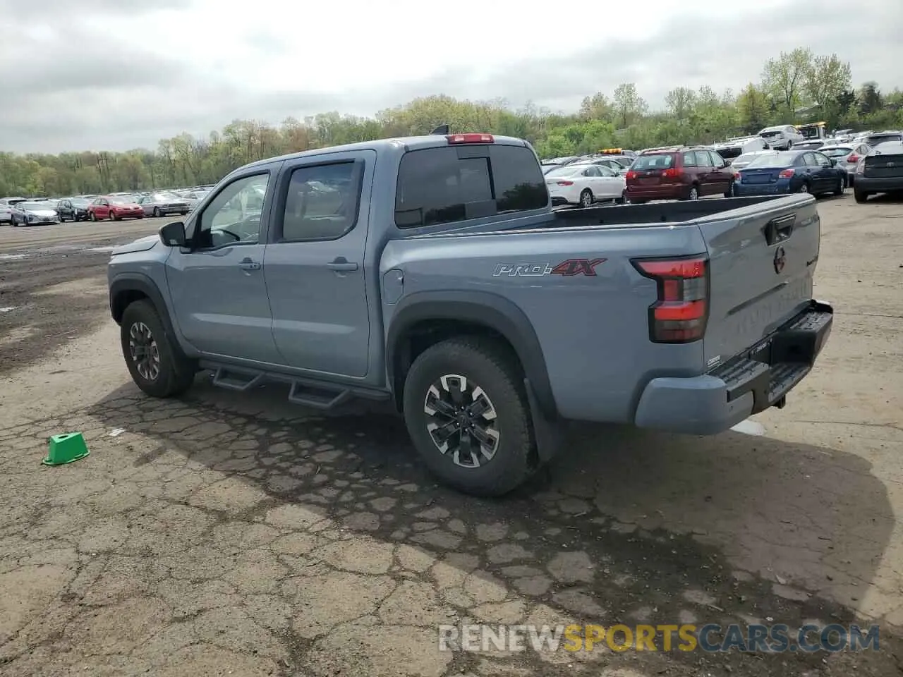2 Photograph of a damaged car 1N6ED1EK4PN672714 NISSAN FRONTIER 2023