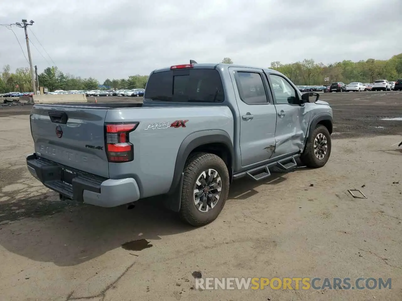 3 Photograph of a damaged car 1N6ED1EK4PN672714 NISSAN FRONTIER 2023