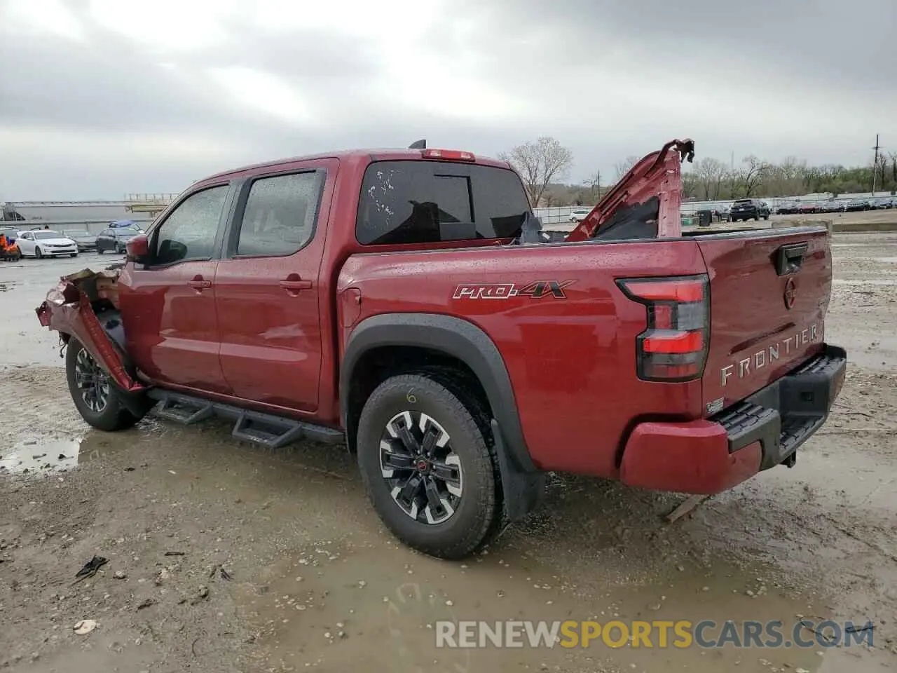 2 Photograph of a damaged car 1N6ED1EK5PN612893 NISSAN FRONTIER 2023