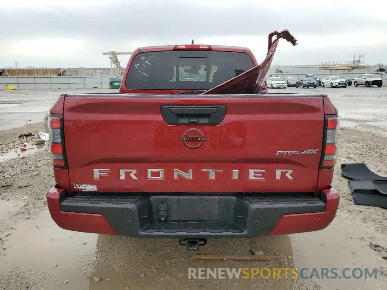 6 Photograph of a damaged car 1N6ED1EK5PN612893 NISSAN FRONTIER 2023