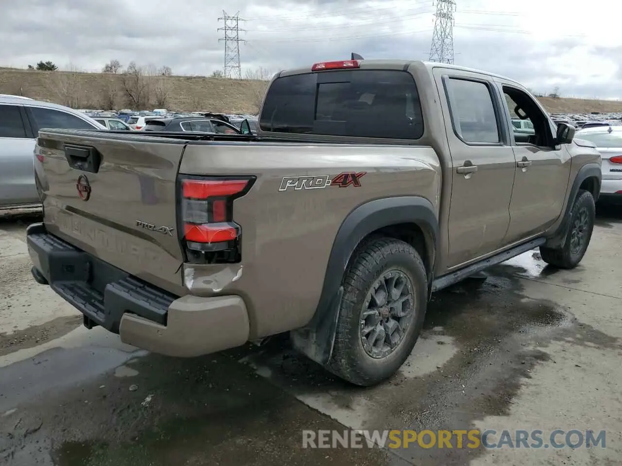 3 Photograph of a damaged car 1N6ED1EK5PN641391 NISSAN FRONTIER 2023