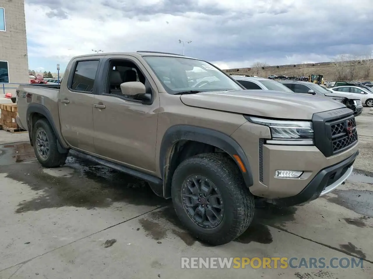4 Photograph of a damaged car 1N6ED1EK5PN641391 NISSAN FRONTIER 2023