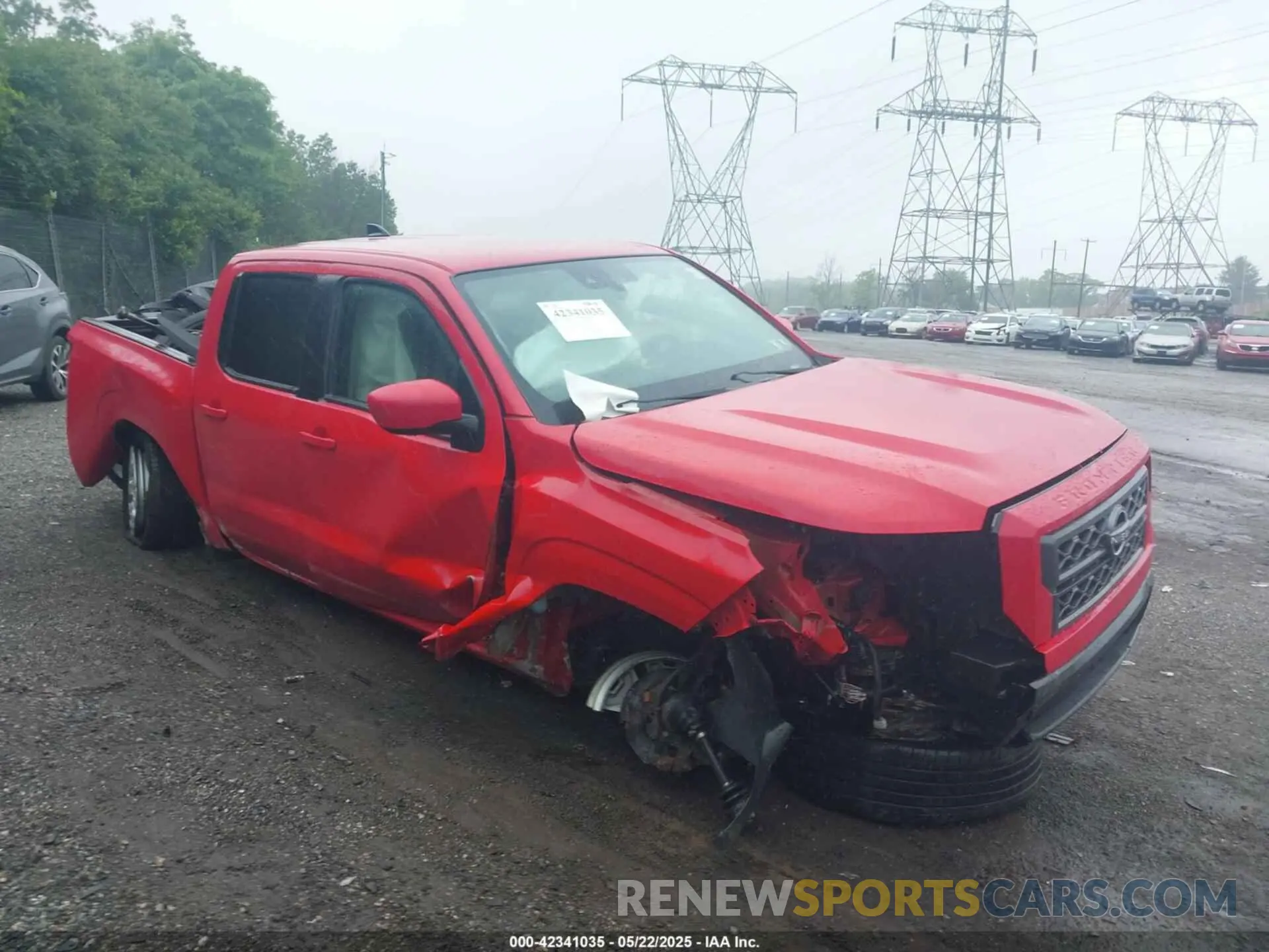 1 Photograph of a damaged car 1N6ED1EK5PN656523 NISSAN FRONTIER 2023