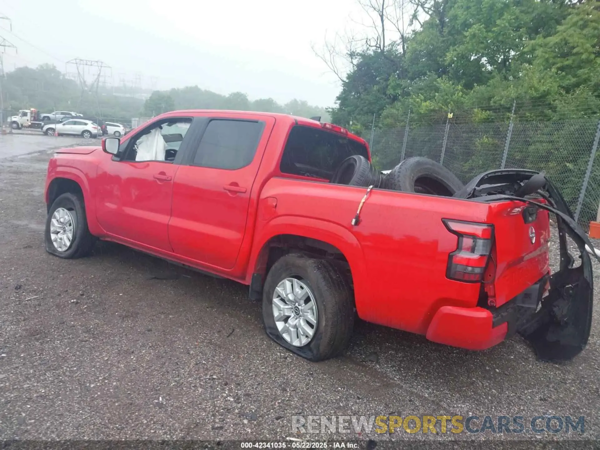 3 Photograph of a damaged car 1N6ED1EK5PN656523 NISSAN FRONTIER 2023