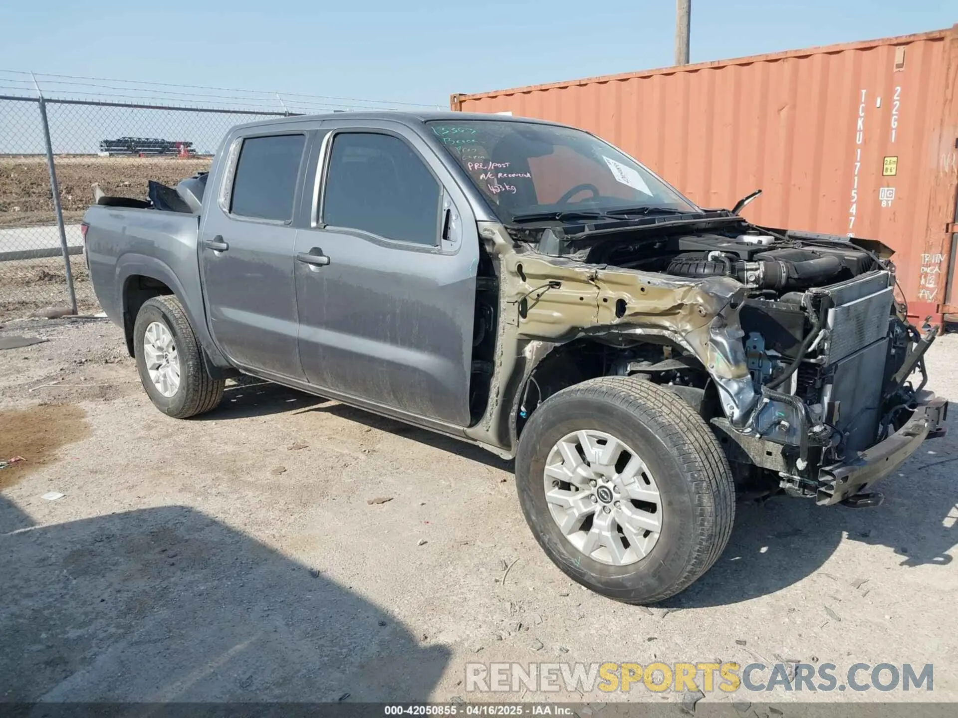 1 Photograph of a damaged car 1N6ED1EK6PN601918 NISSAN FRONTIER 2023