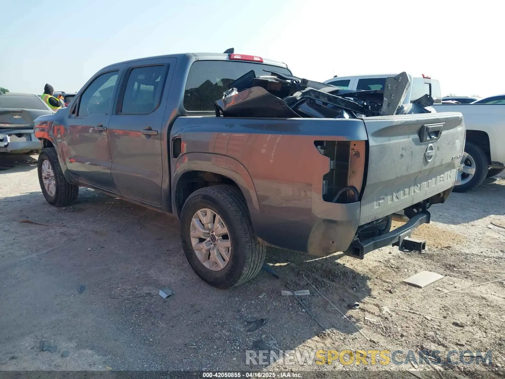 3 Photograph of a damaged car 1N6ED1EK6PN601918 NISSAN FRONTIER 2023