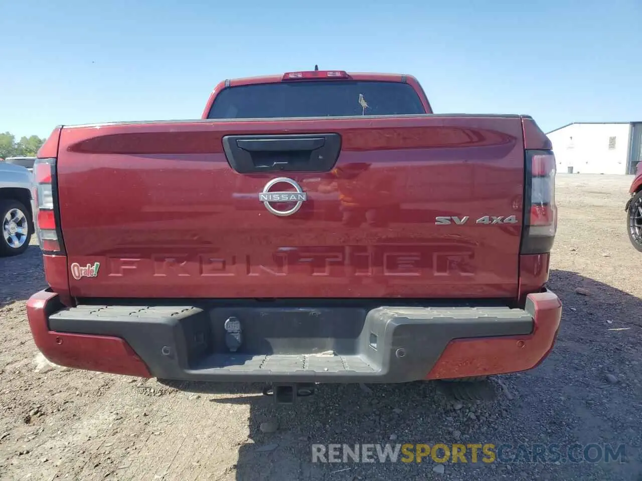 6 Photograph of a damaged car 1N6ED1EK6PN604205 NISSAN FRONTIER 2023