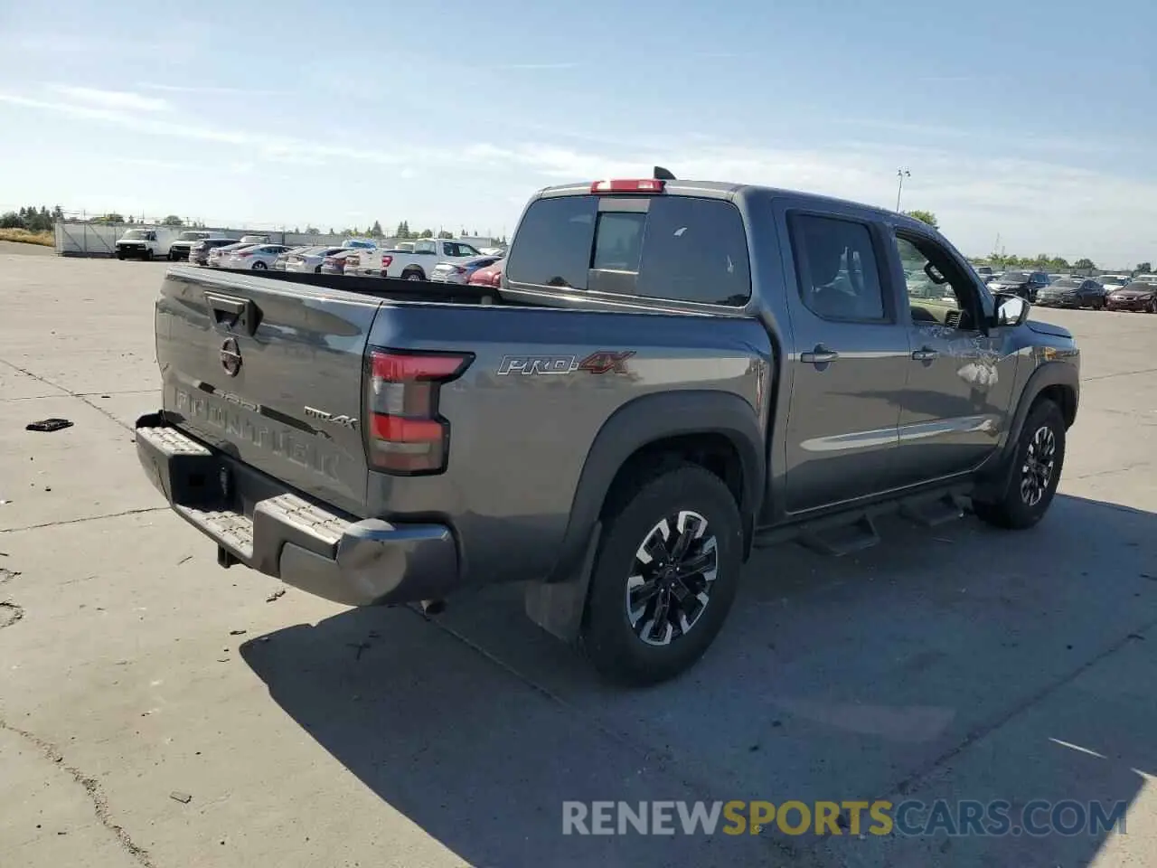 3 Photograph of a damaged car 1N6ED1EK6PN640671 NISSAN FRONTIER 2023