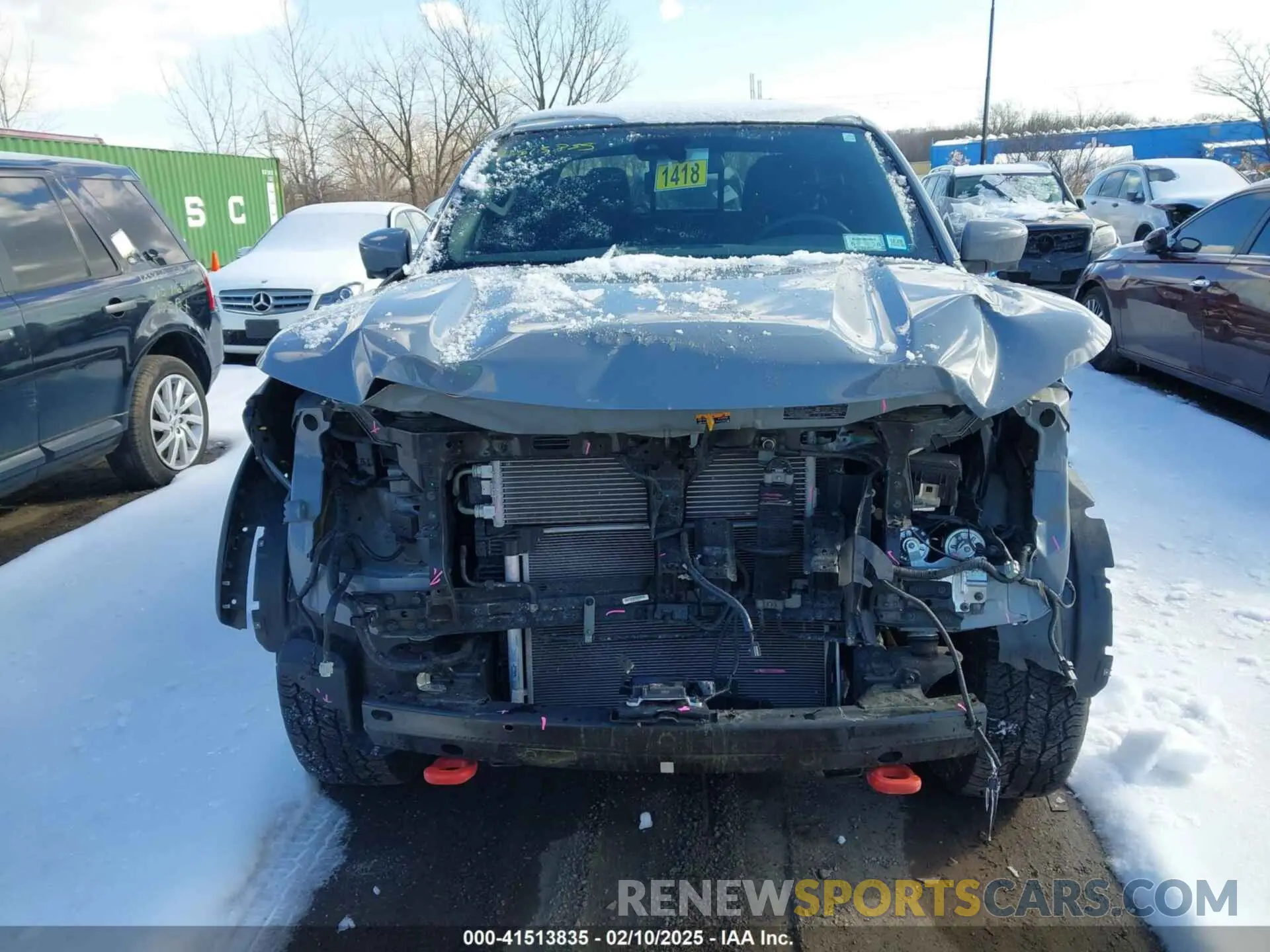 13 Photograph of a damaged car 1N6ED1EK6PN653100 NISSAN FRONTIER 2023