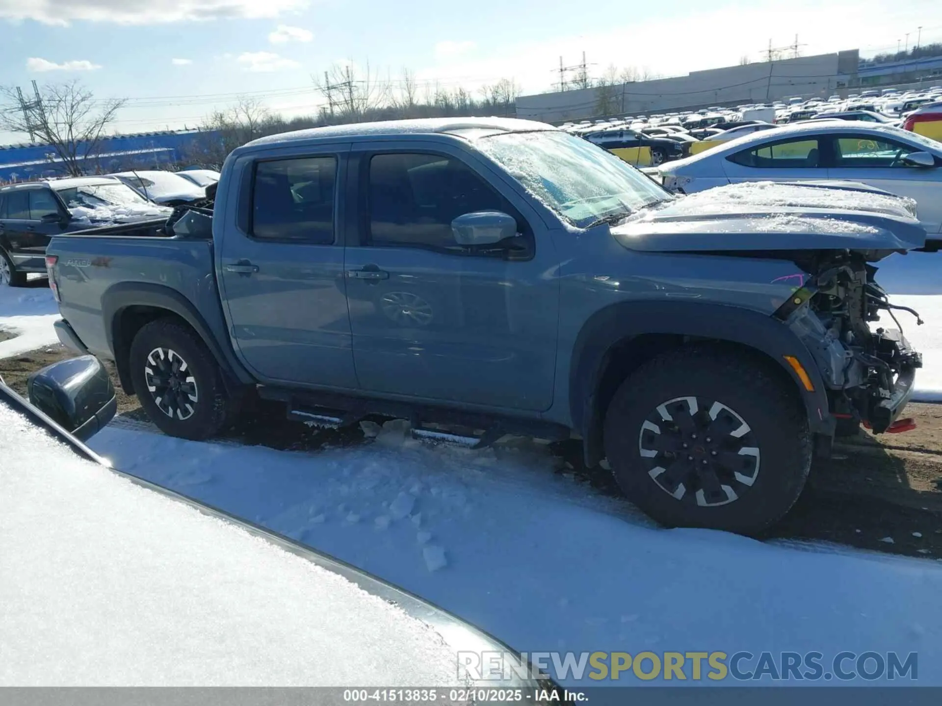14 Photograph of a damaged car 1N6ED1EK6PN653100 NISSAN FRONTIER 2023