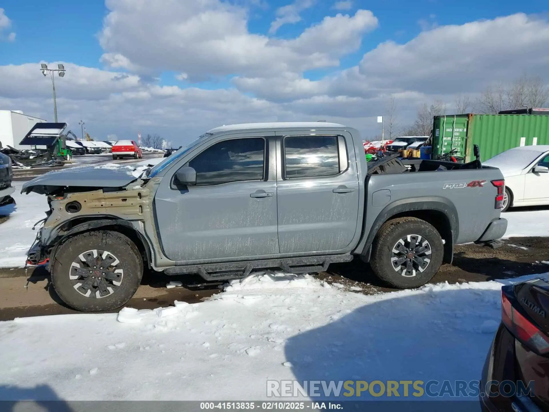 15 Photograph of a damaged car 1N6ED1EK6PN653100 NISSAN FRONTIER 2023