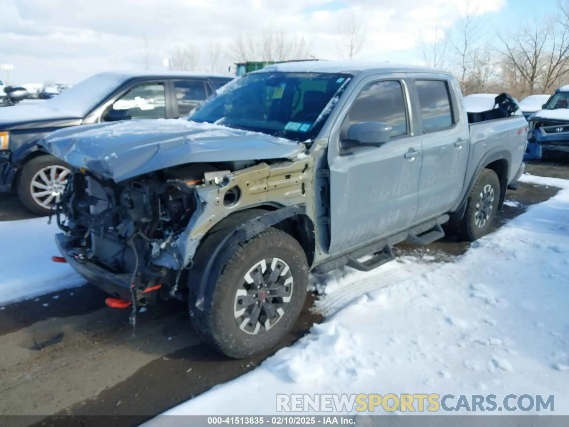 2 Photograph of a damaged car 1N6ED1EK6PN653100 NISSAN FRONTIER 2023