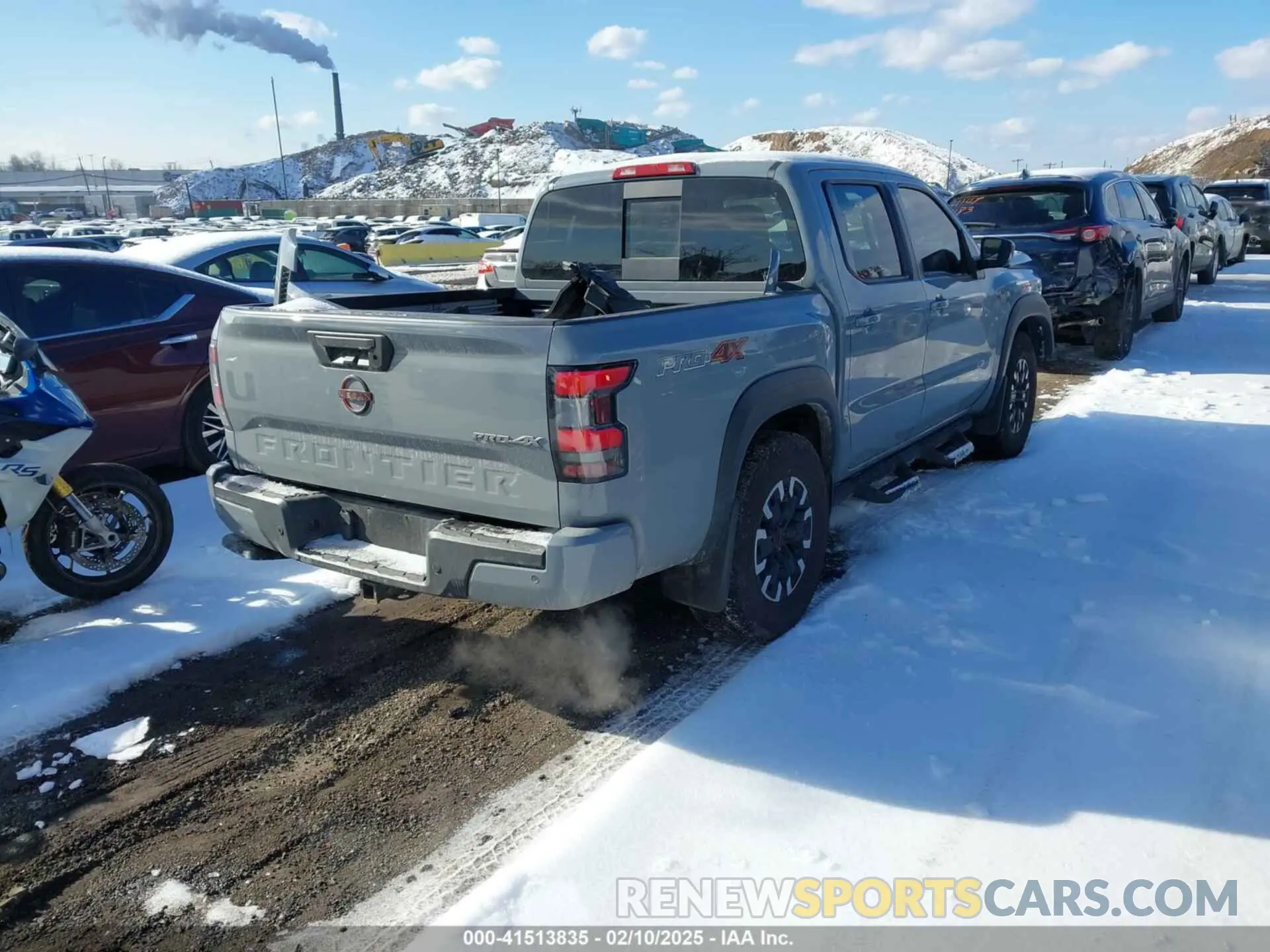 4 Photograph of a damaged car 1N6ED1EK6PN653100 NISSAN FRONTIER 2023