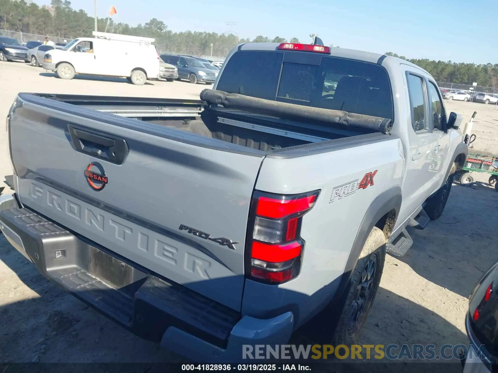4 Photograph of a damaged car 1N6ED1EK7PN604374 NISSAN FRONTIER 2023