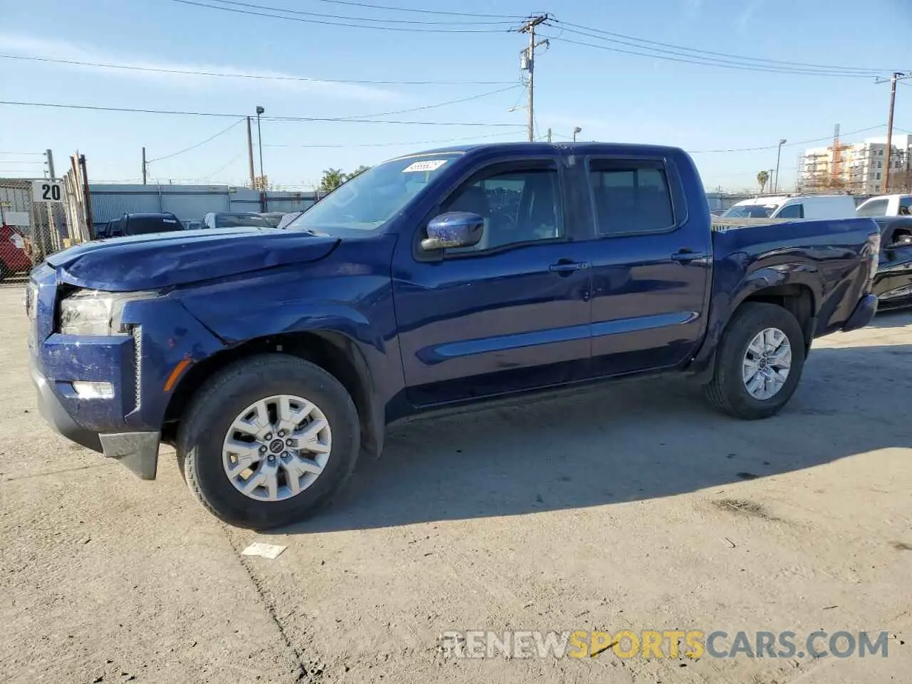 1 Photograph of a damaged car 1N6ED1EK7PN614080 NISSAN FRONTIER 2023