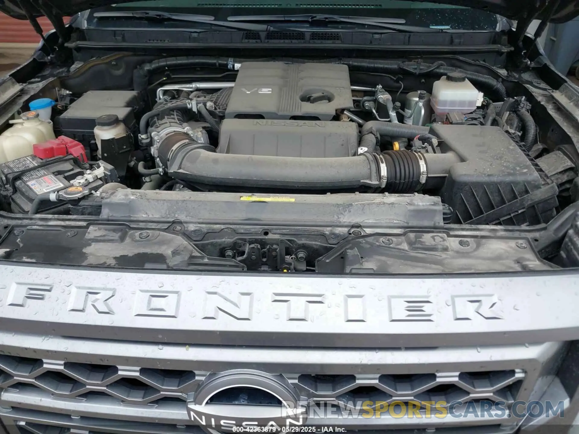 10 Photograph of a damaged car 1N6ED1EK8PN610121 NISSAN FRONTIER 2023