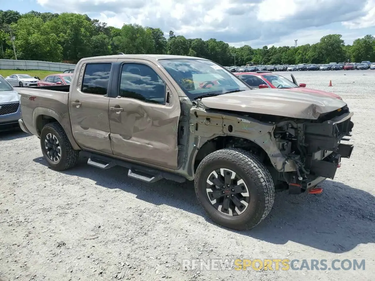 4 Photograph of a damaged car 1N6ED1EK8PN668889 NISSAN FRONTIER 2023