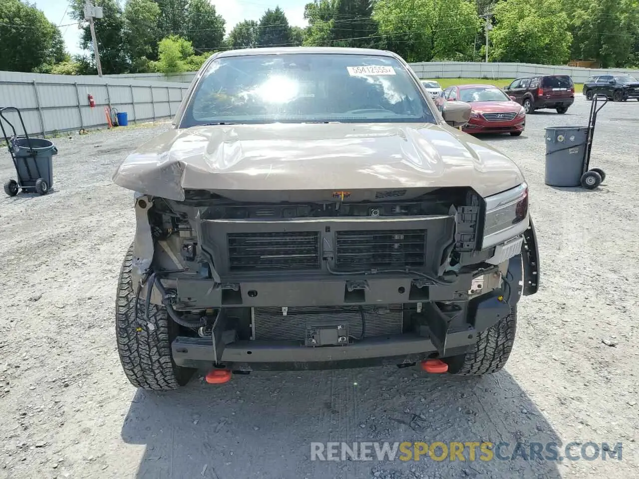5 Photograph of a damaged car 1N6ED1EK8PN668889 NISSAN FRONTIER 2023