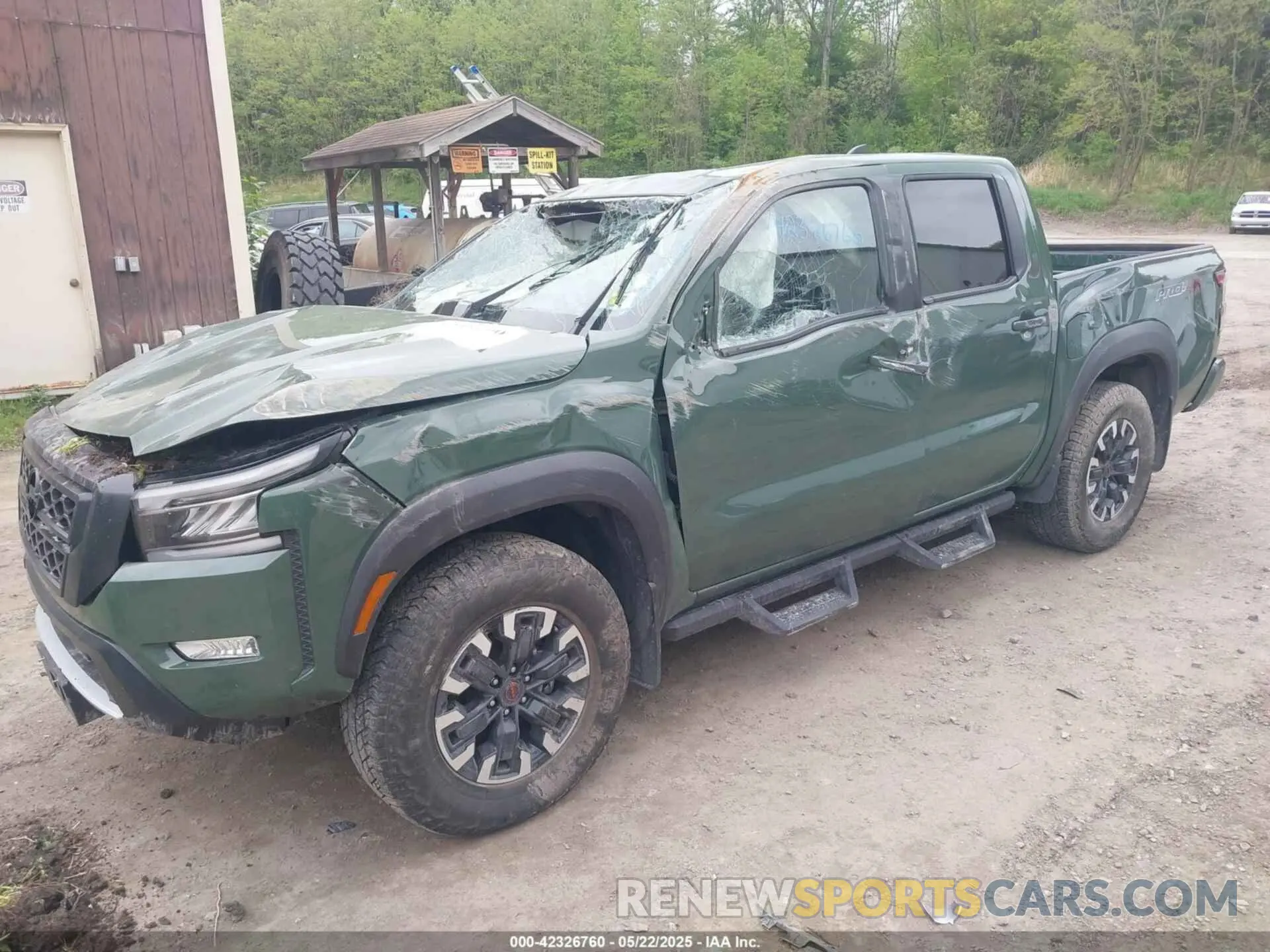 2 Photograph of a damaged car 1N6ED1EK8PN672361 NISSAN FRONTIER 2023