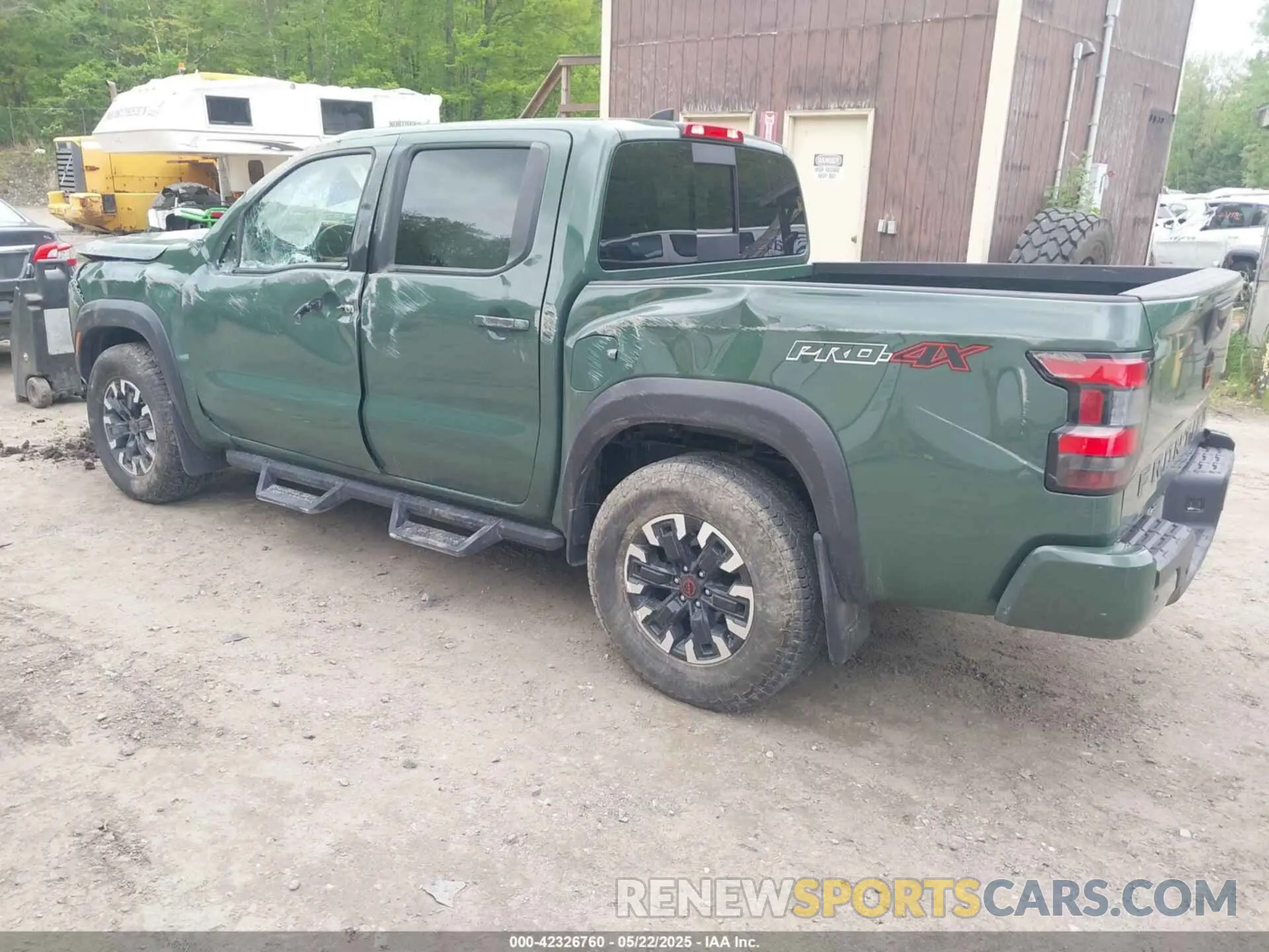 3 Photograph of a damaged car 1N6ED1EK8PN672361 NISSAN FRONTIER 2023