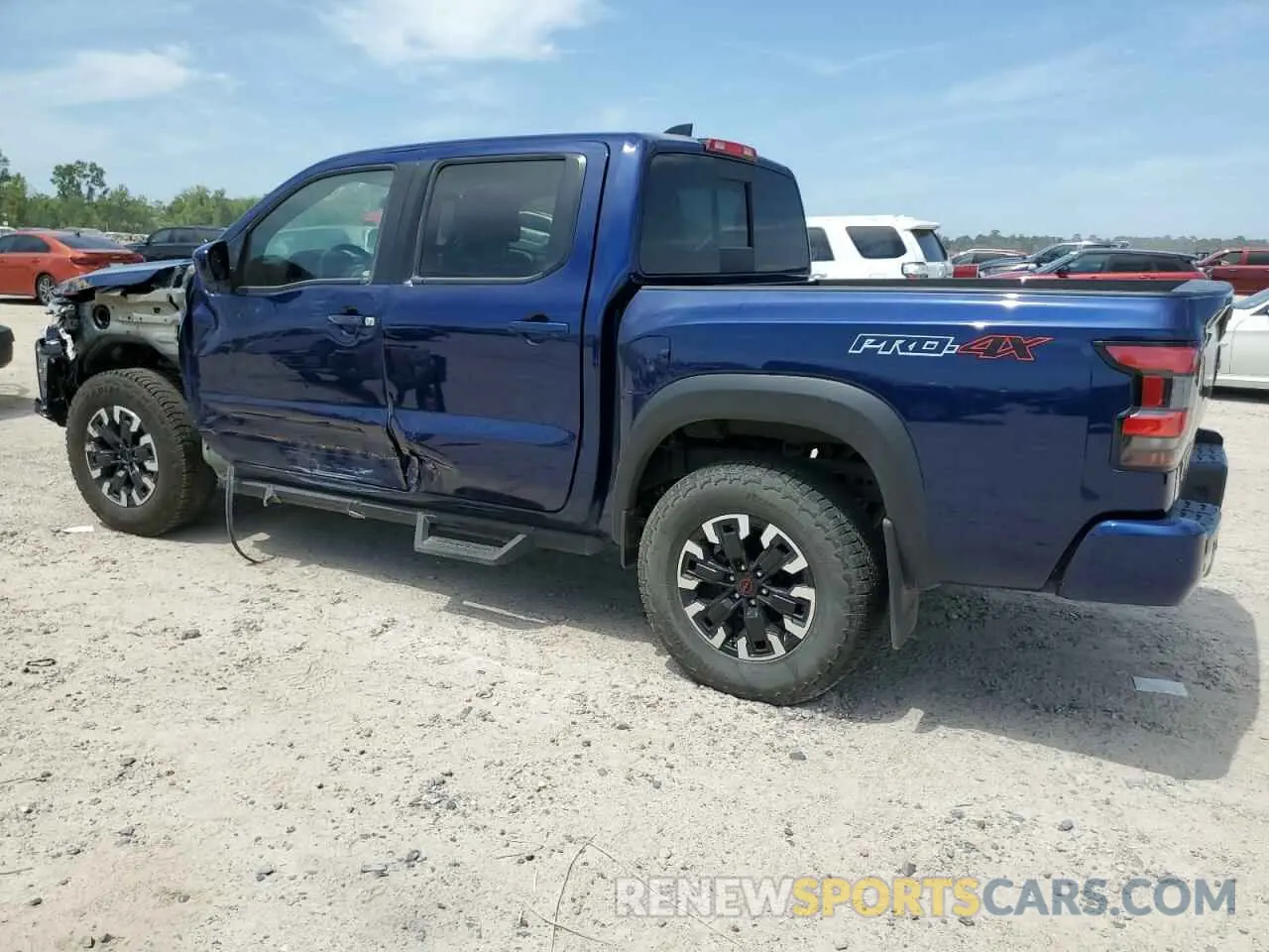 2 Photograph of a damaged car 1N6ED1EK8PN672862 NISSAN FRONTIER 2023