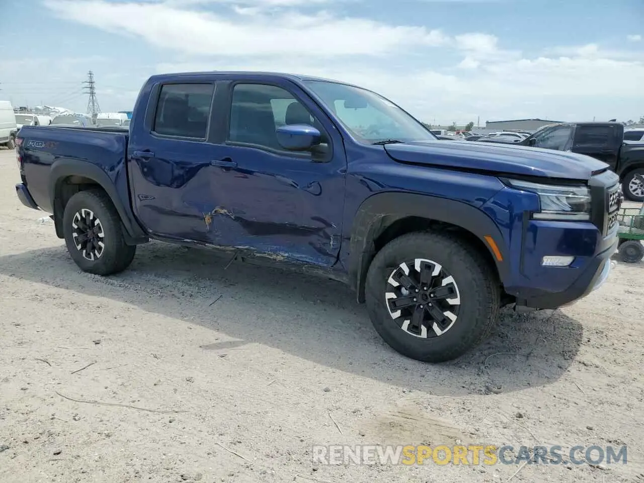 4 Photograph of a damaged car 1N6ED1EK8PN672862 NISSAN FRONTIER 2023