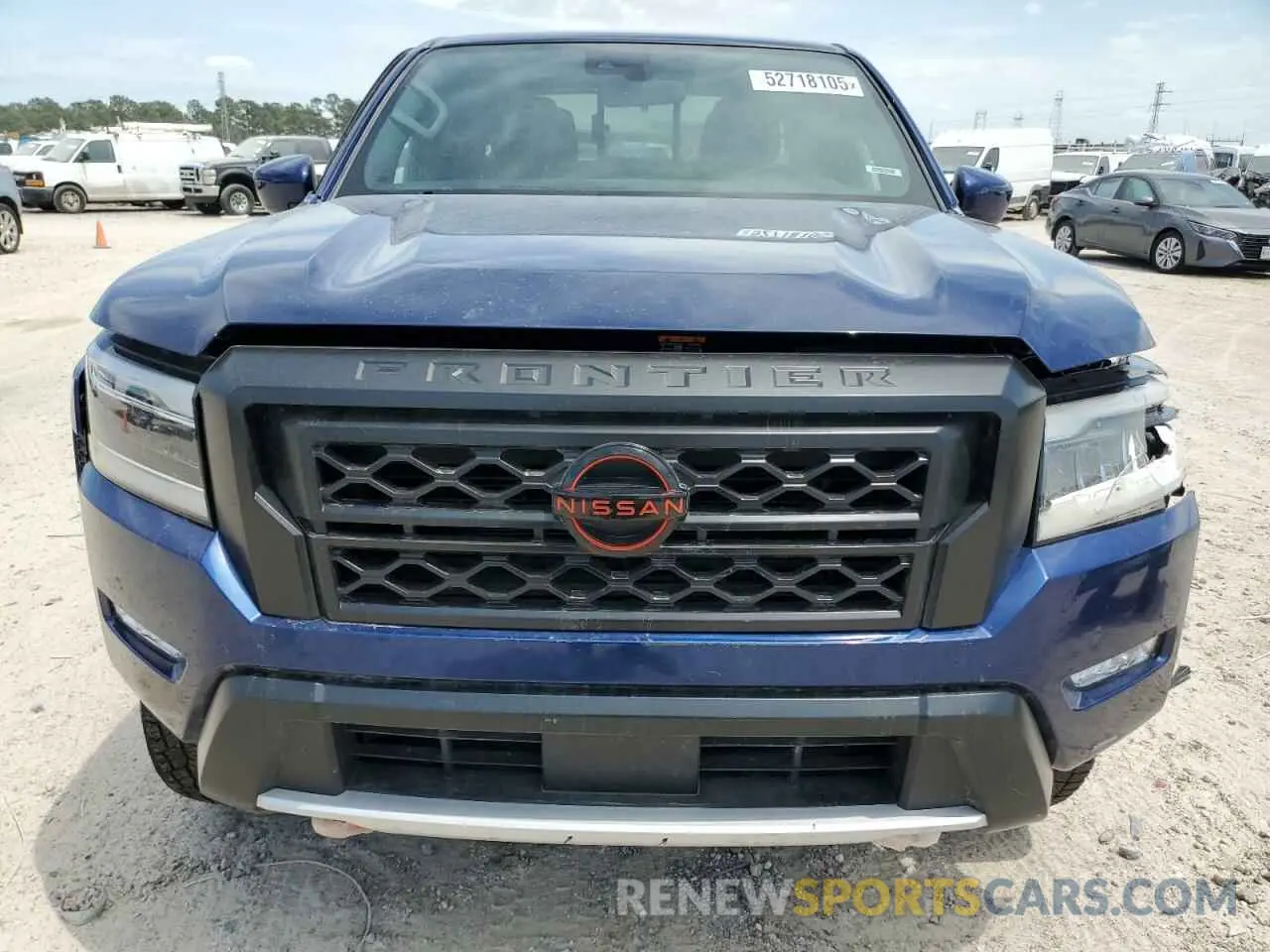 5 Photograph of a damaged car 1N6ED1EK8PN672862 NISSAN FRONTIER 2023