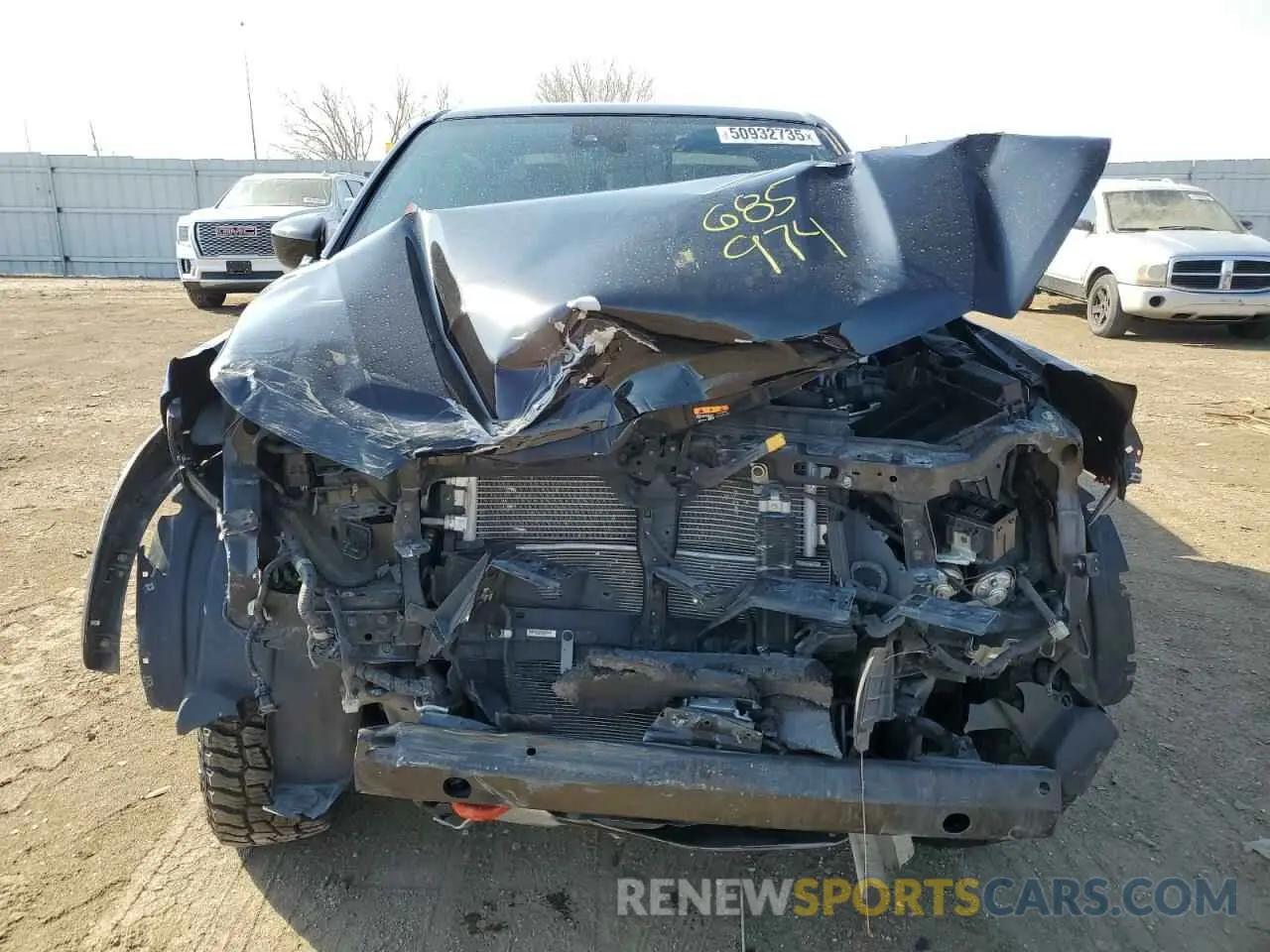 5 Photograph of a damaged car 1N6ED1EK9PN653818 NISSAN FRONTIER 2023