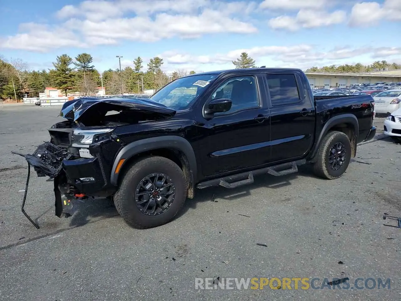 1 Photograph of a damaged car 1N6ED1EK9PN668304 NISSAN FRONTIER 2023