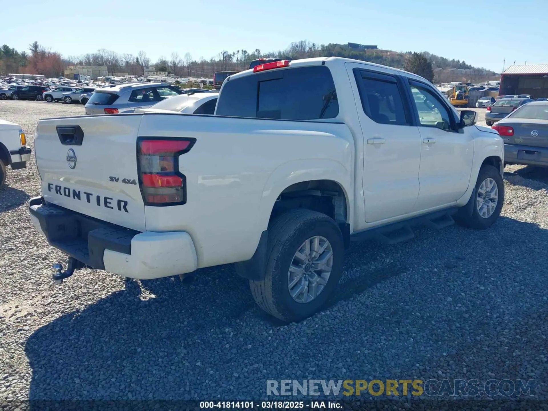 4 Photograph of a damaged car 1N6ED1EKXPN615417 NISSAN FRONTIER 2023