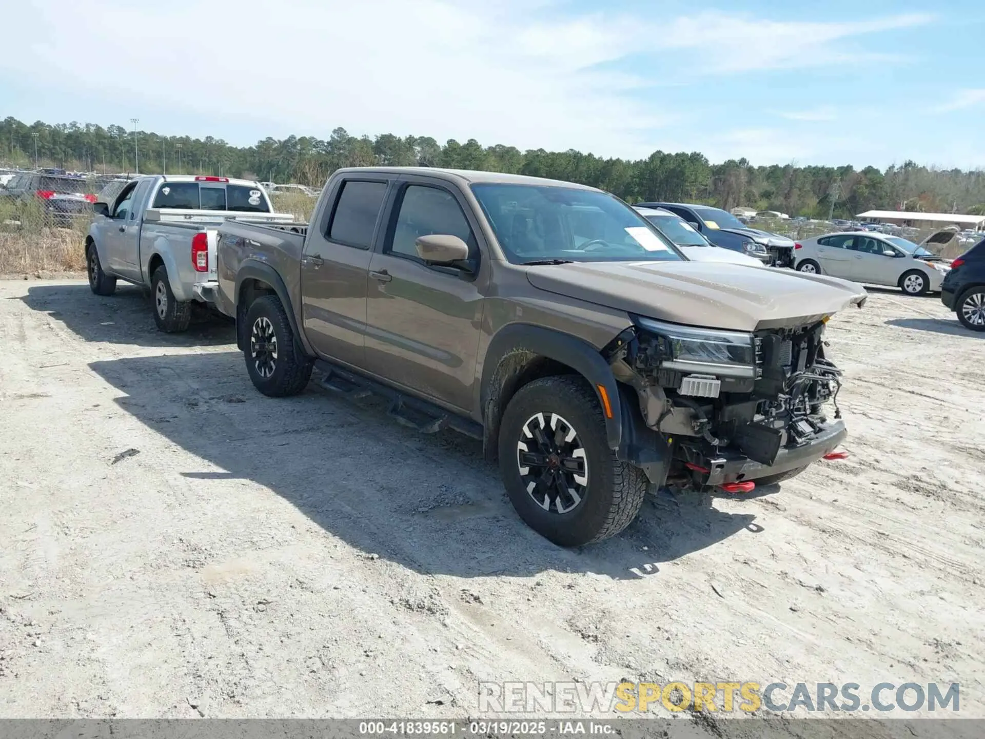 1 Photograph of a damaged car 1N6ED1EKXPN620732 NISSAN FRONTIER 2023