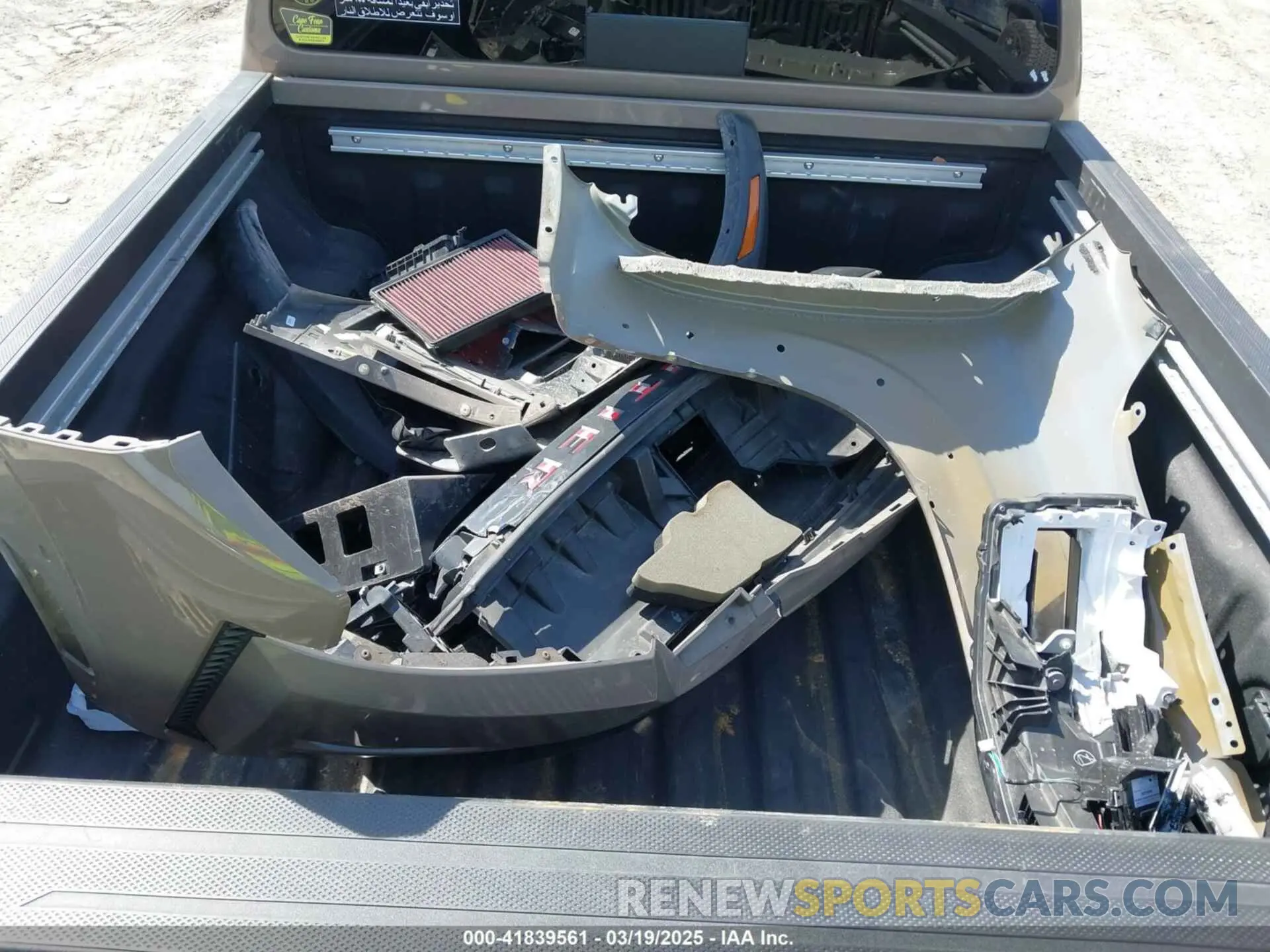 12 Photograph of a damaged car 1N6ED1EKXPN620732 NISSAN FRONTIER 2023