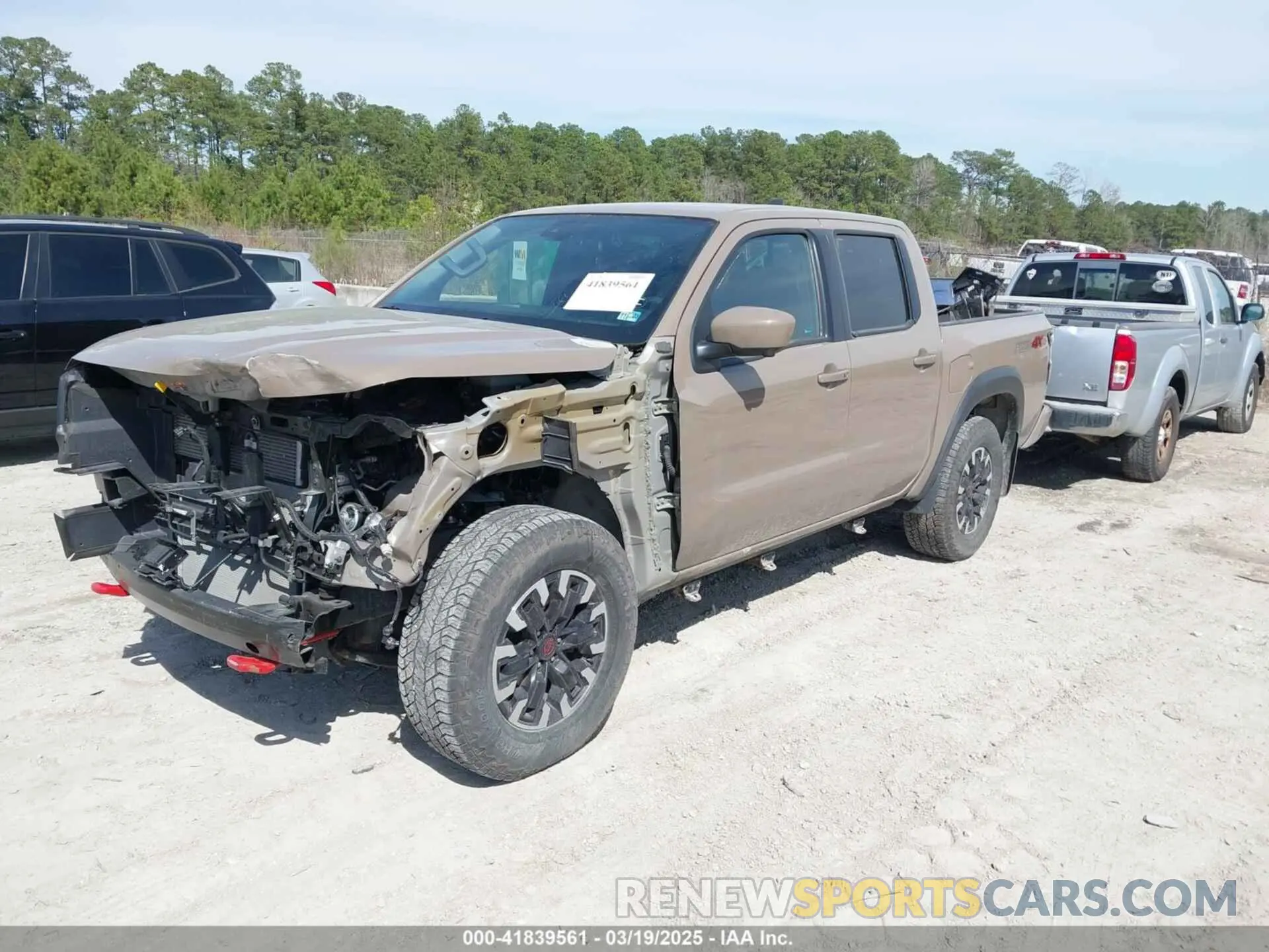 2 Photograph of a damaged car 1N6ED1EKXPN620732 NISSAN FRONTIER 2023