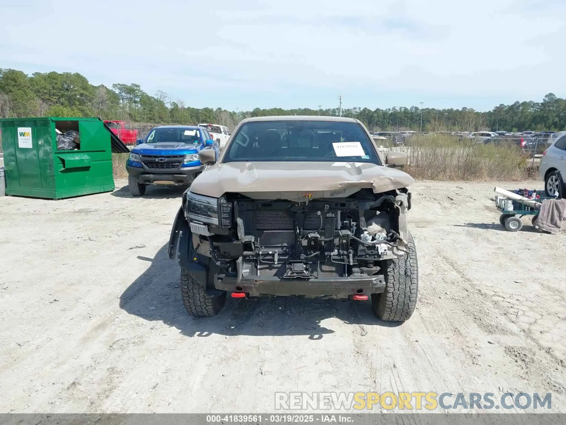 6 Photograph of a damaged car 1N6ED1EKXPN620732 NISSAN FRONTIER 2023