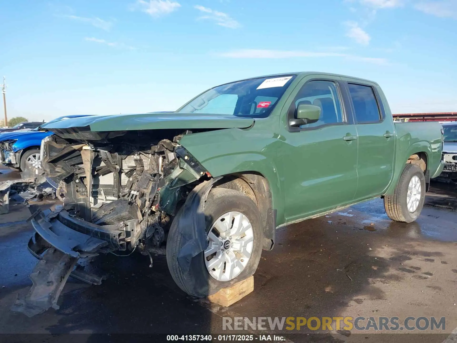 2 Photograph of a damaged car 1N6ED1EKXPN673429 NISSAN FRONTIER 2023