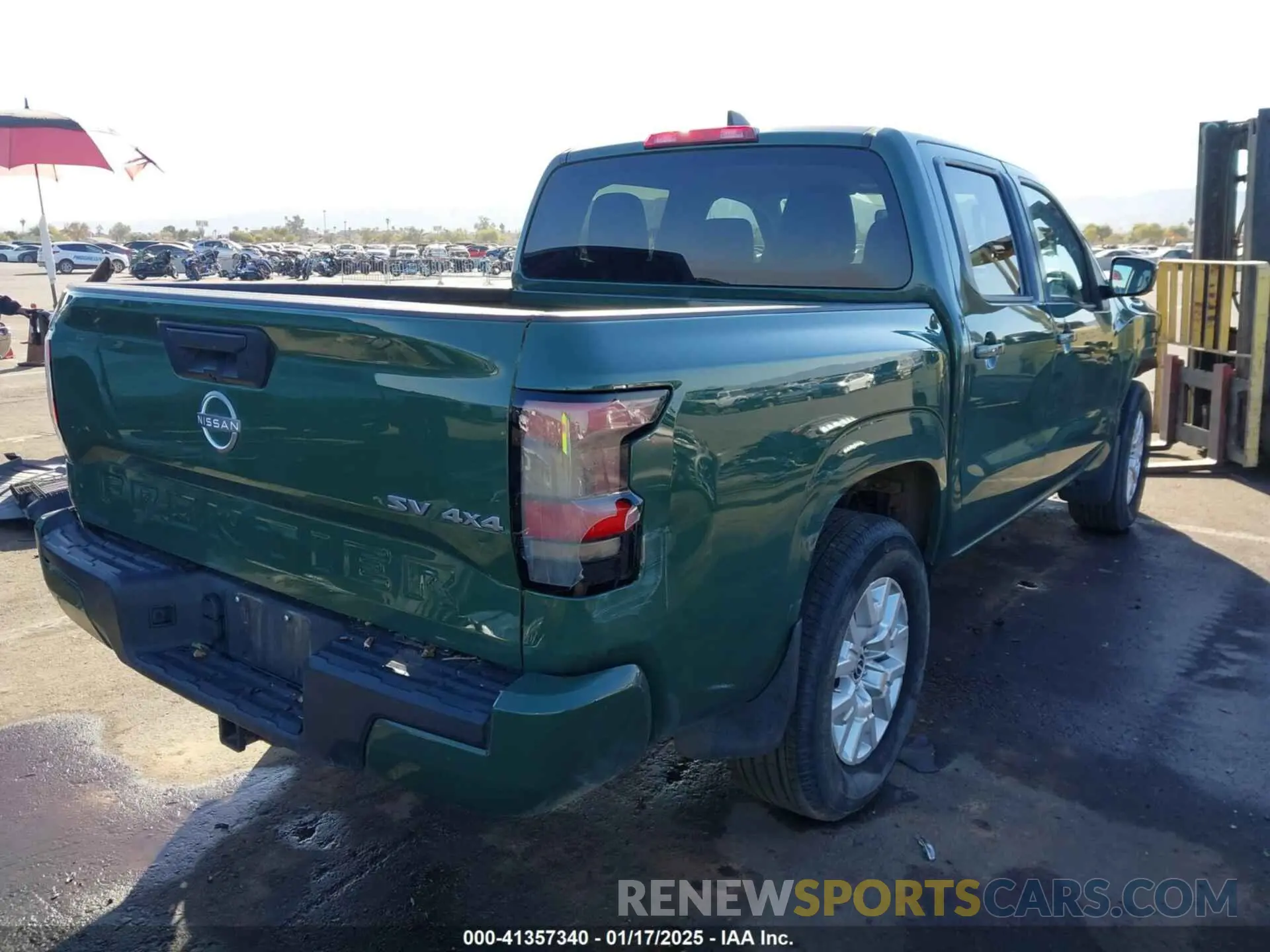 4 Photograph of a damaged car 1N6ED1EKXPN673429 NISSAN FRONTIER 2023