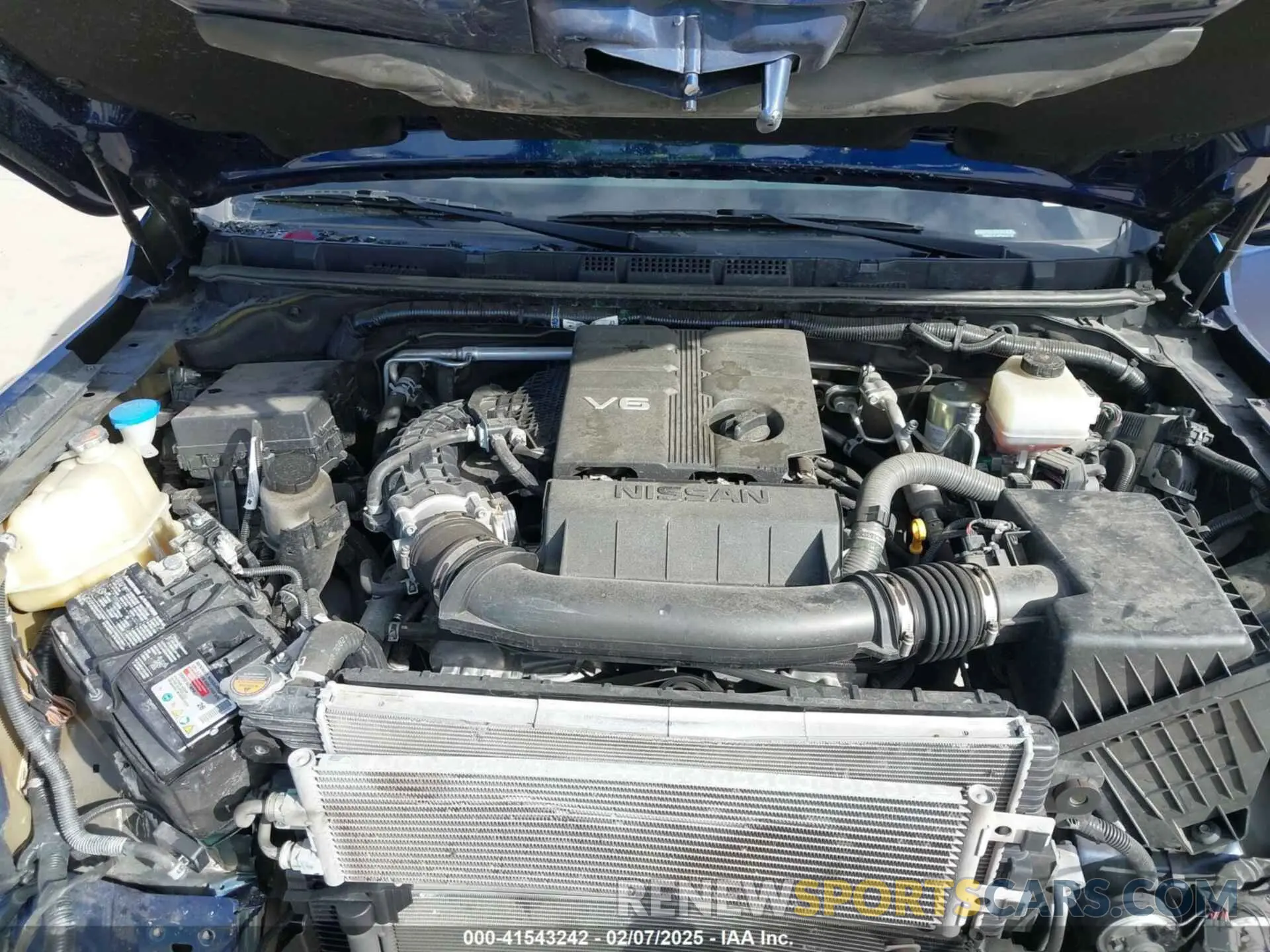 10 Photograph of a damaged car 1N6ED1FJ9PN630125 NISSAN FRONTIER 2023