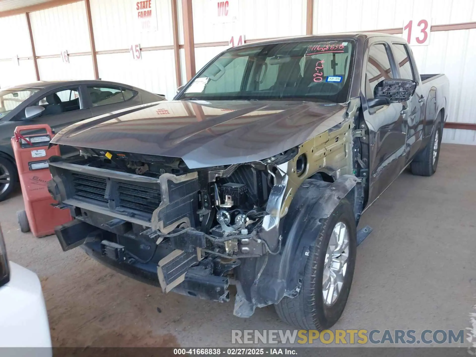 13 Photograph of a damaged car 1N6ED1FJ9PN671676 NISSAN FRONTIER 2023